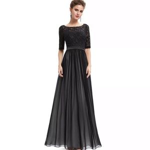 NWT Beautiful black formal dress by EverPretty